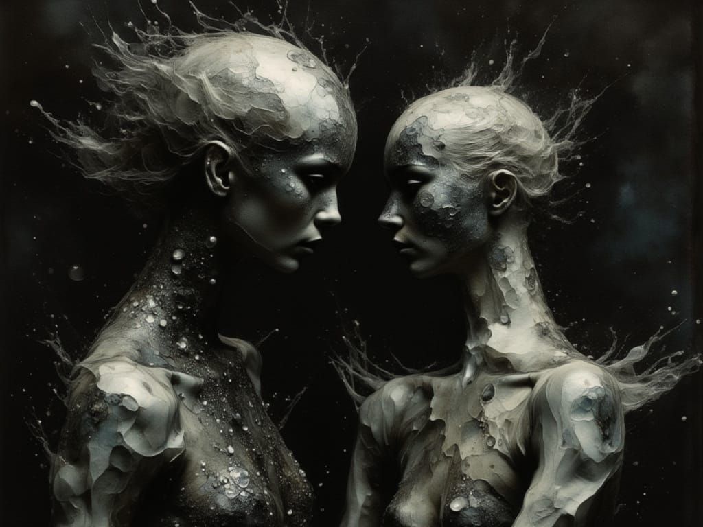 Ethereal Dynamic Scene With Unusual Colors