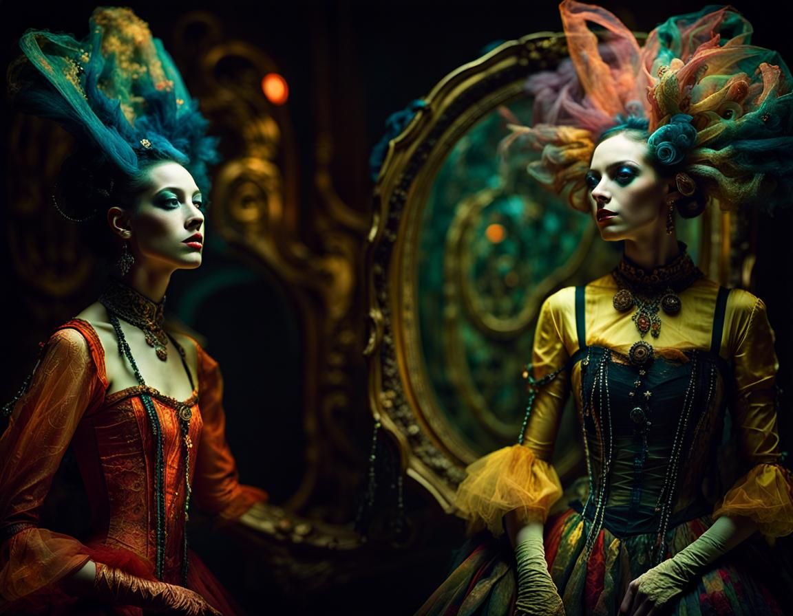 Carnival of Freaky Friends in Dark Nebulartulle Costumes