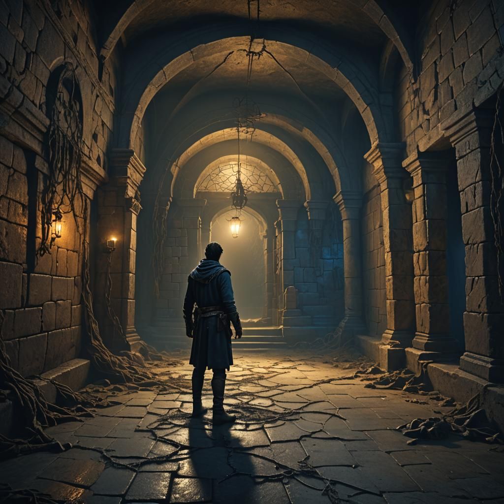 Dark Crypt: Fantasy Art in Unreal Engine 5