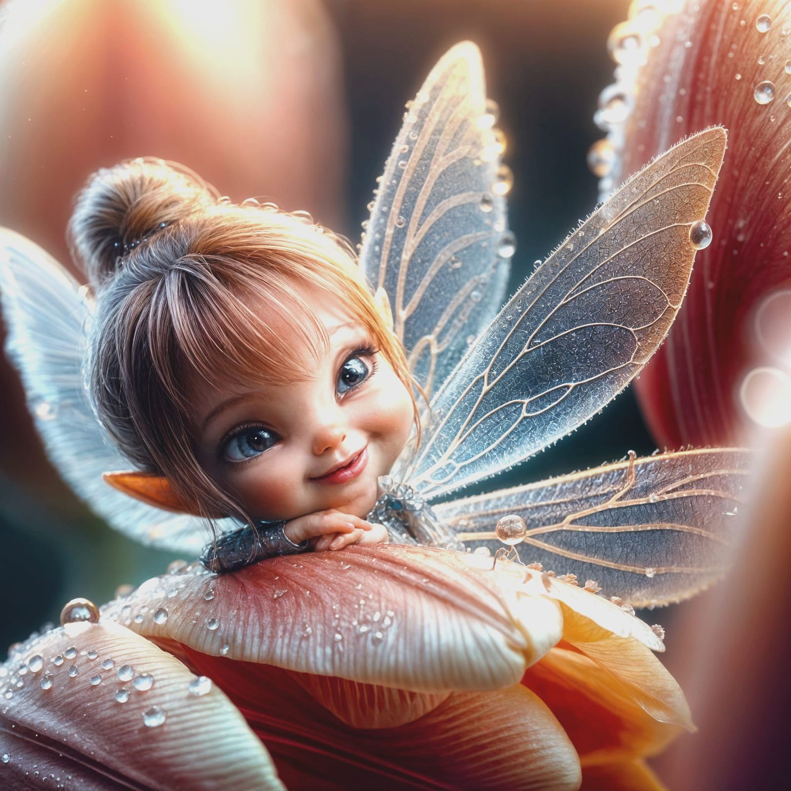 small delicate fairy