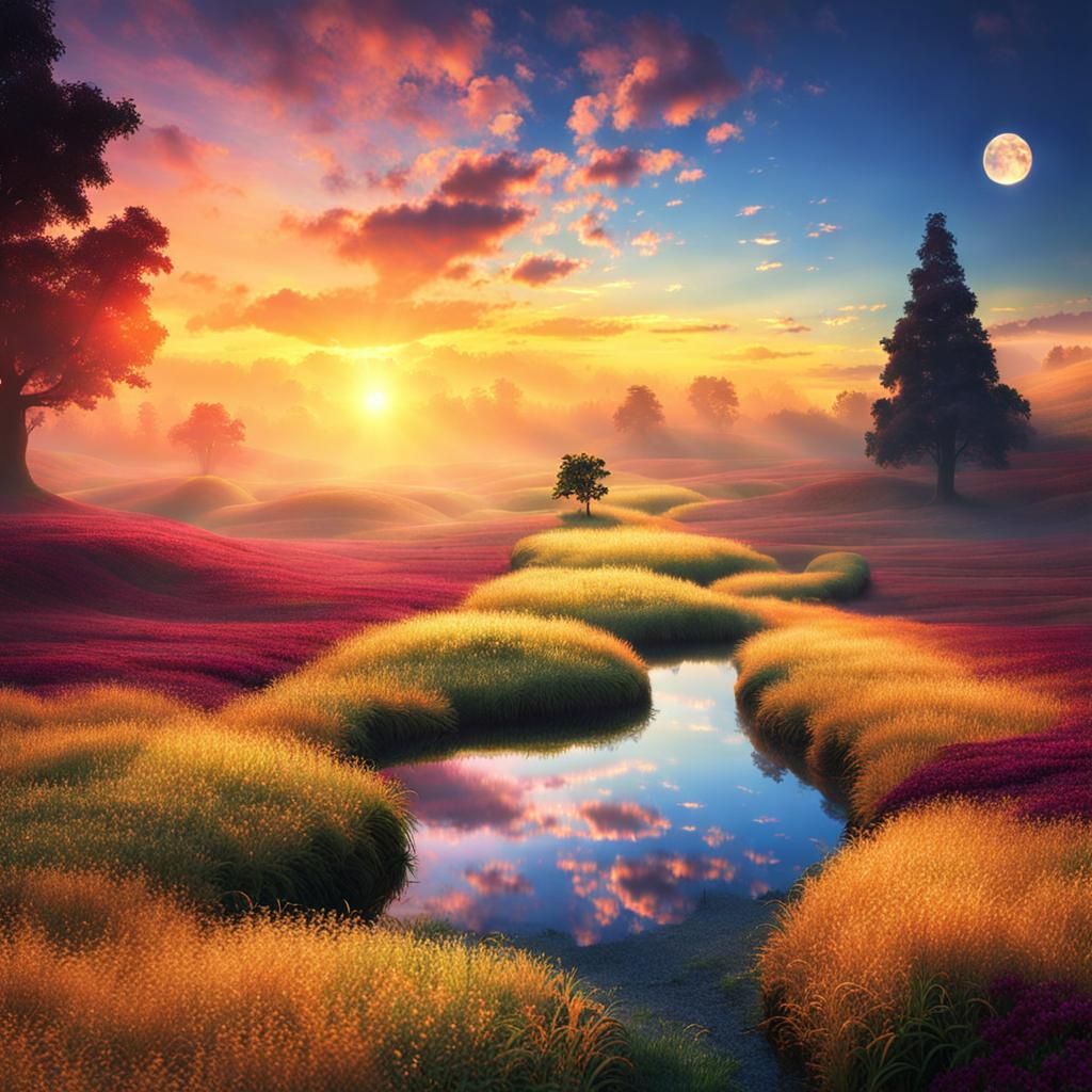 Mysterious Wonderland Sunrise