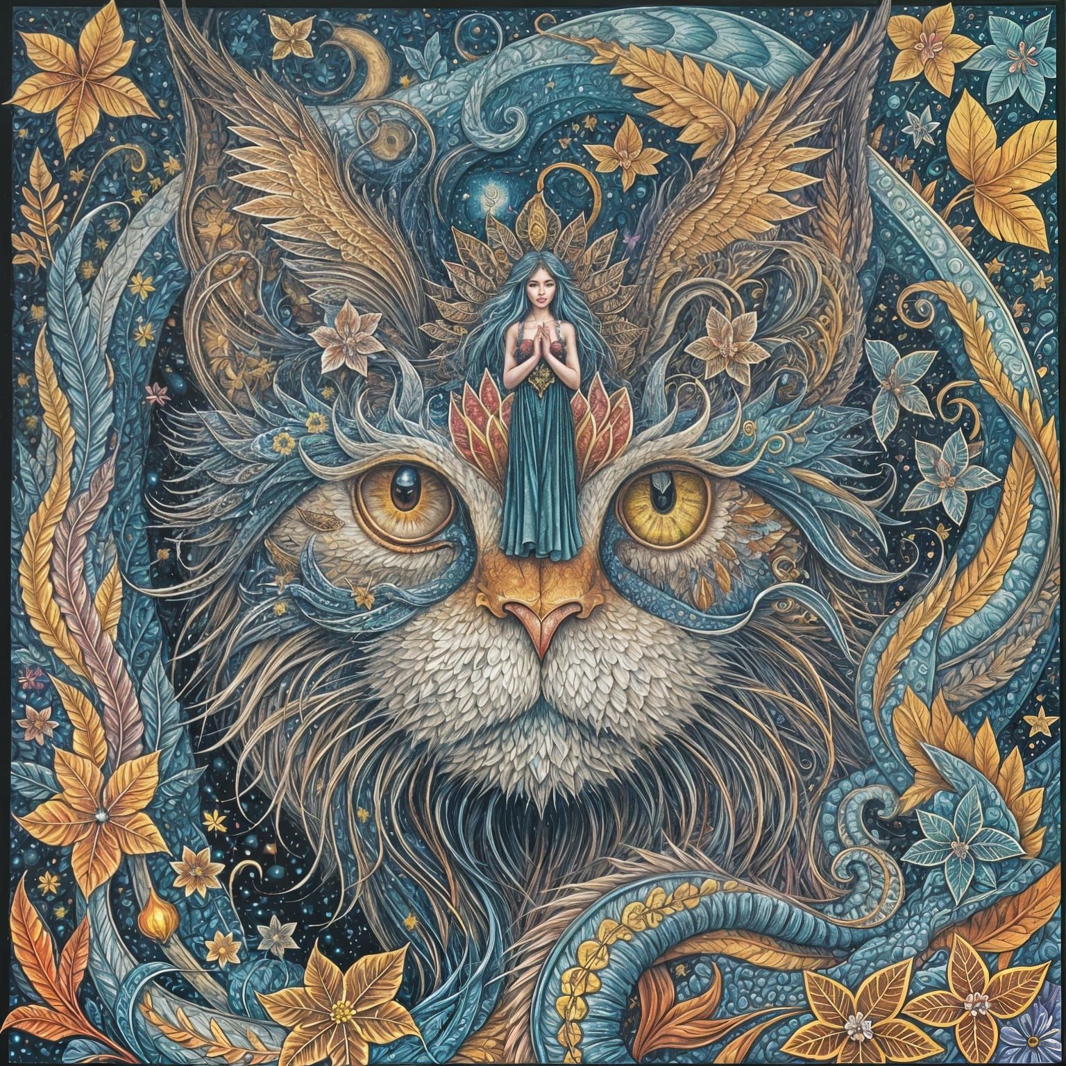 Whimsical Dreamscapes in Enchanted Forests