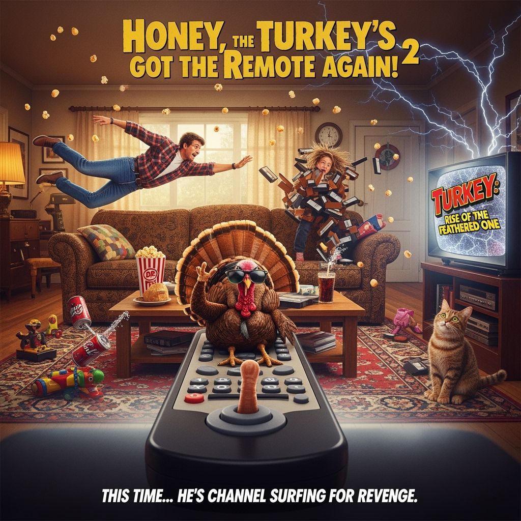 Retro Movie Poster: Turkey Takes Control of TV