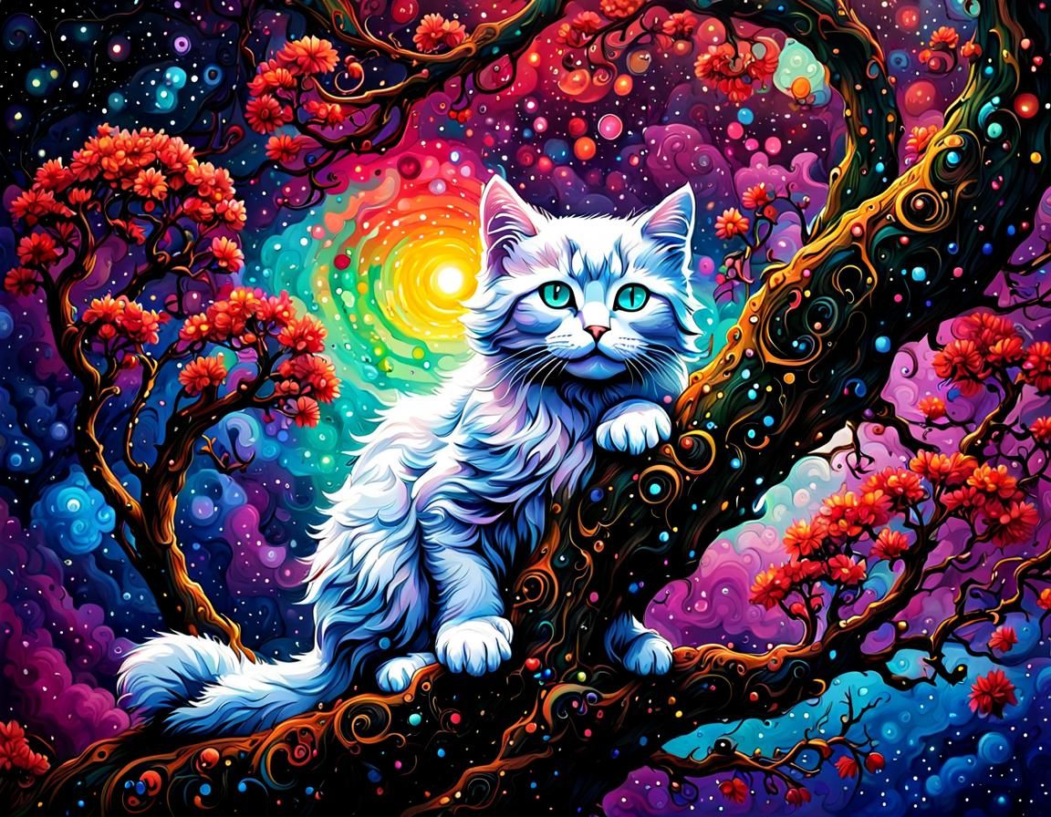 Cosmic Echo's new kitten Nalu