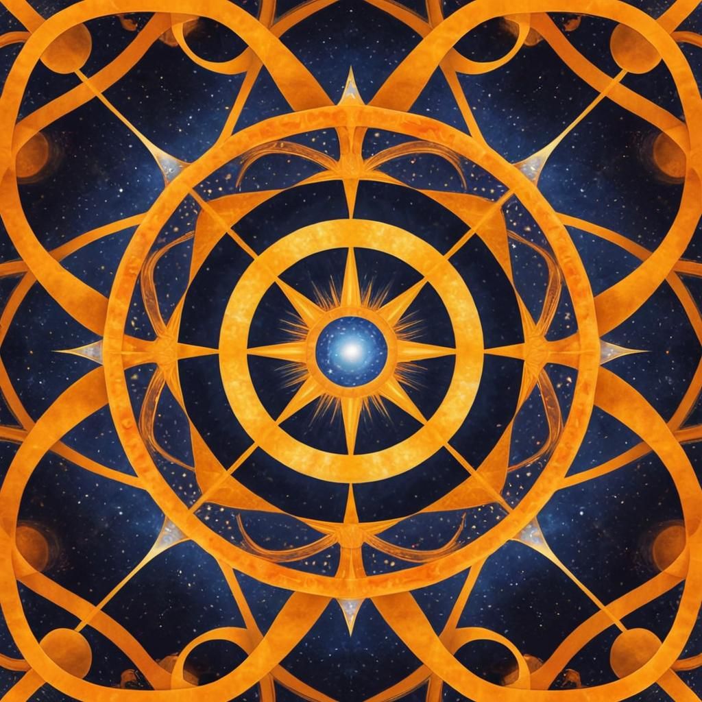 Abstract Celestial Forms: Rhapsodical Illusions