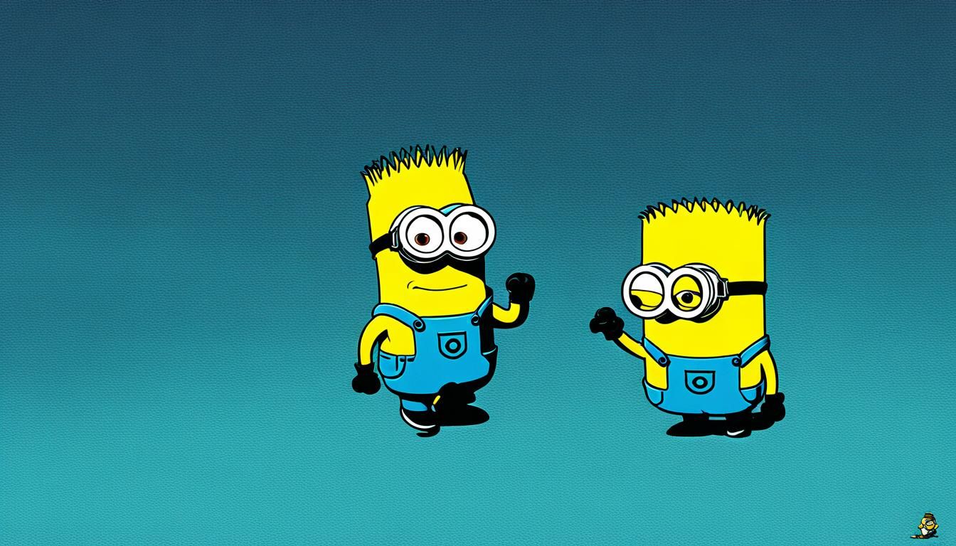 Bart Simpson as a Minion Character