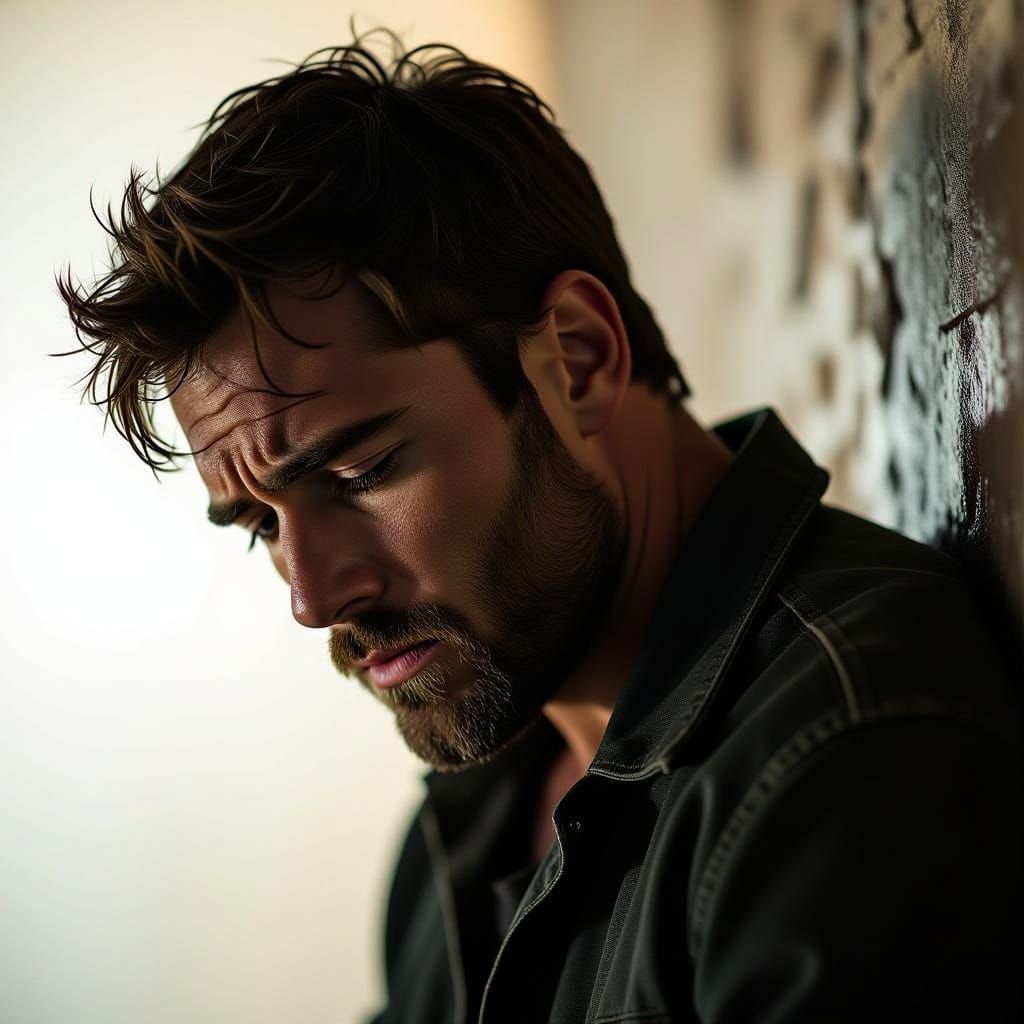 Cinematic Depiction of Profound Sorrow and Betrayal