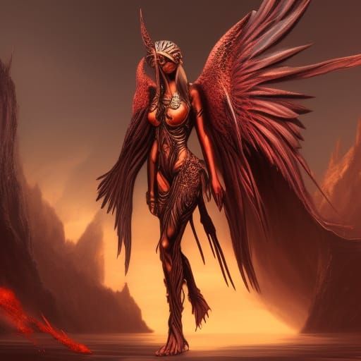 Angel of Death: Detailed Matte Painting