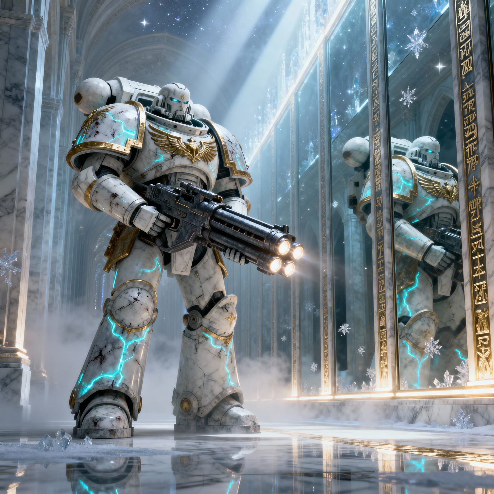 Primarch Archeon Lucenor Before Crystal Cathedral