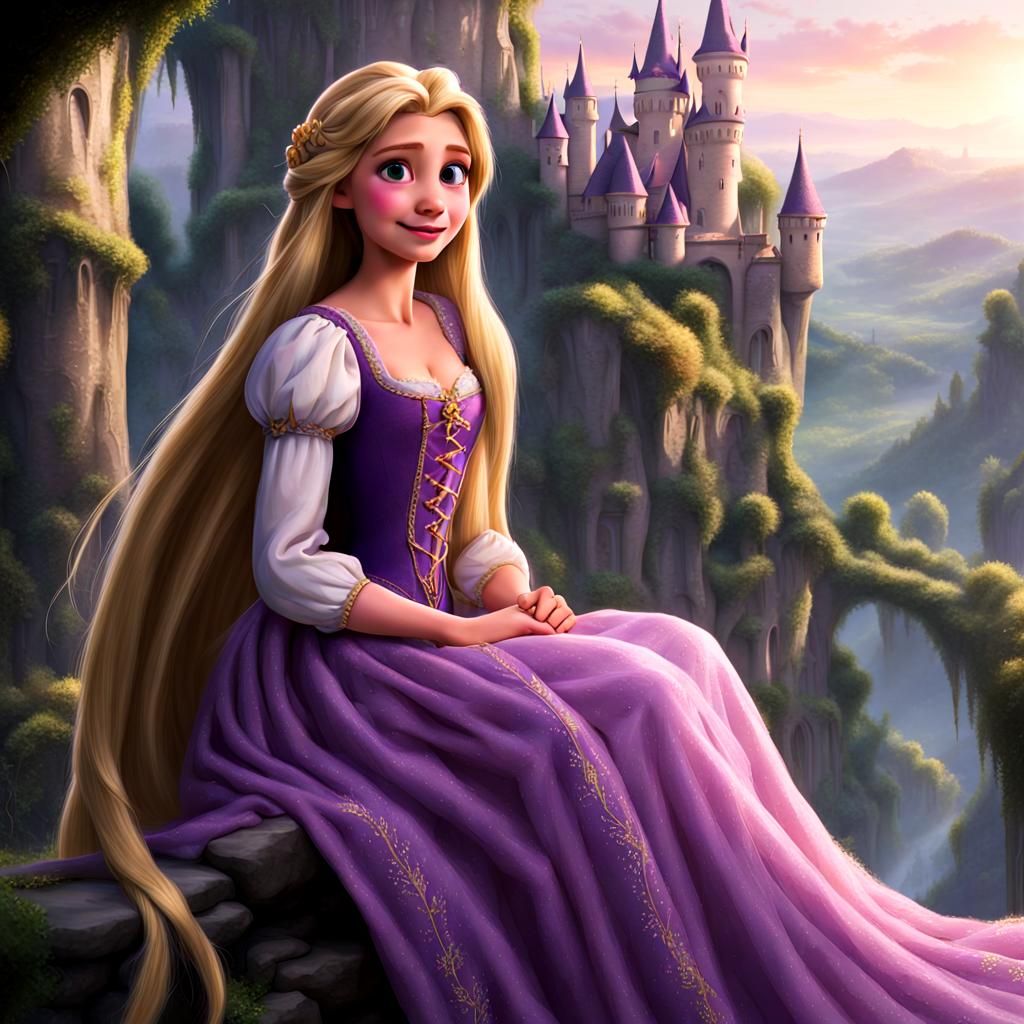 AI Image of Rapunzel