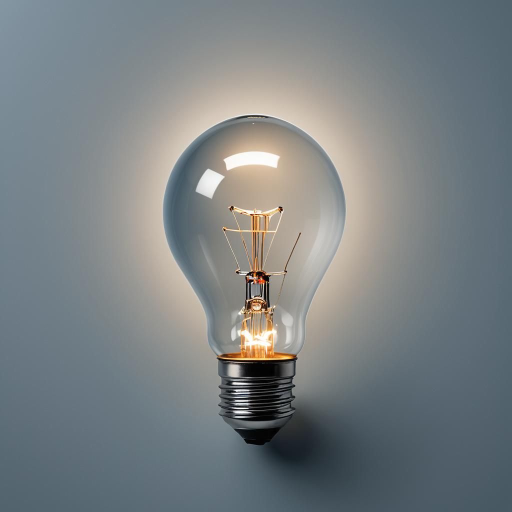 Digital Learning Company Cover Image with Light Bulb