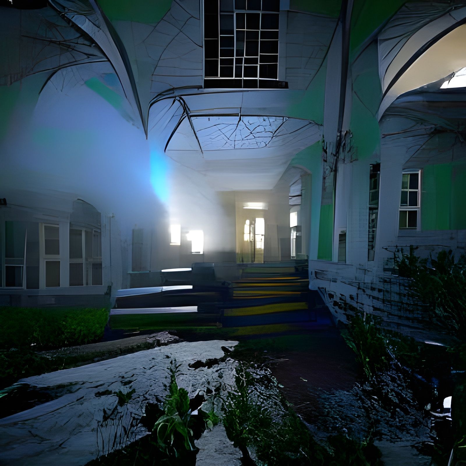 Creepy Abandoned Asylum in Ruins