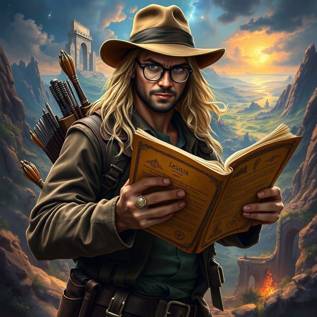 Intellectual Adventurer Discovers Ancient Secret in Rich Fan...