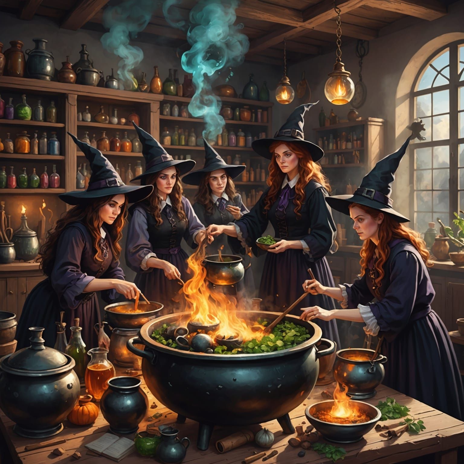 Konnichiwa, witches!