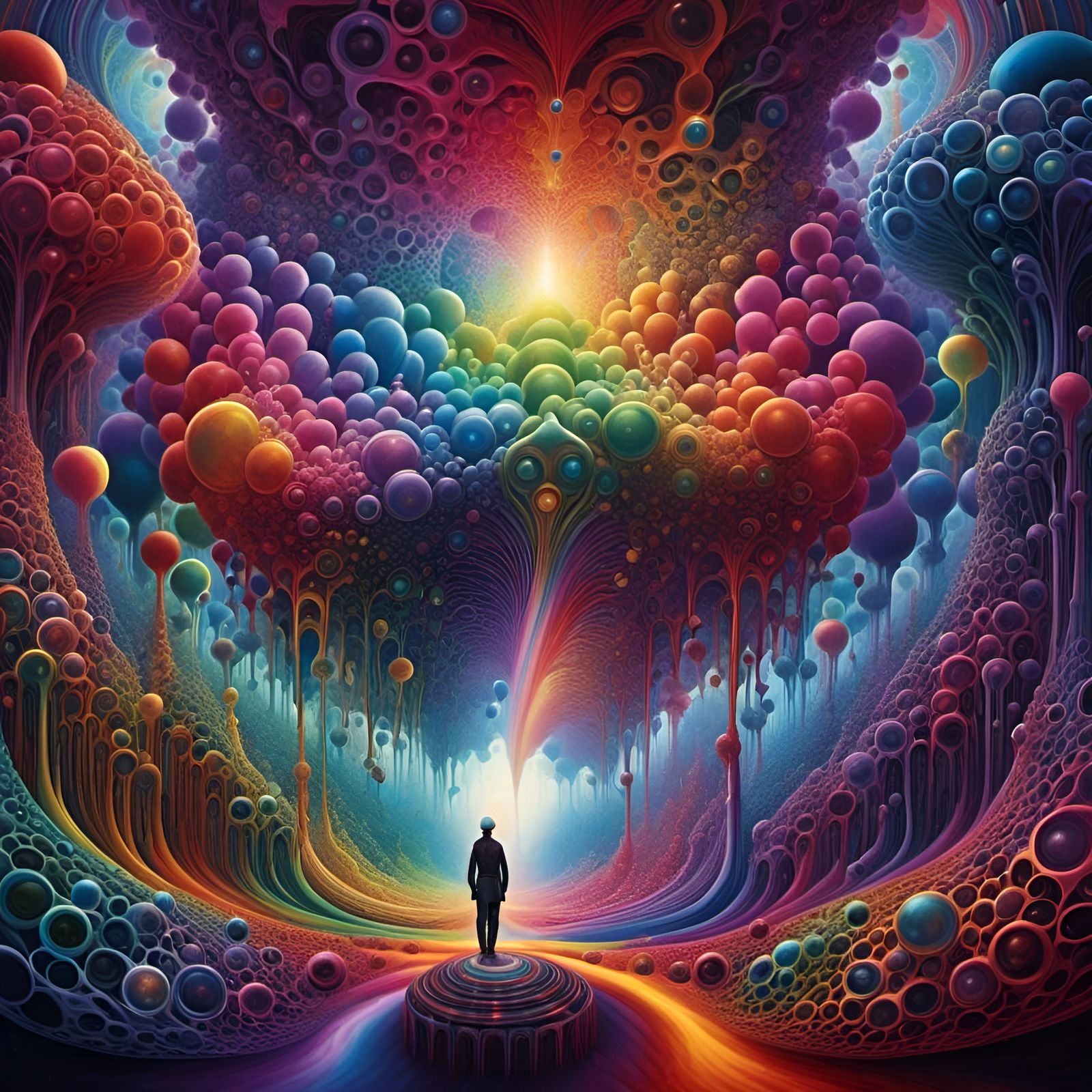 We are but one of many, endlessly splitting and rejoining