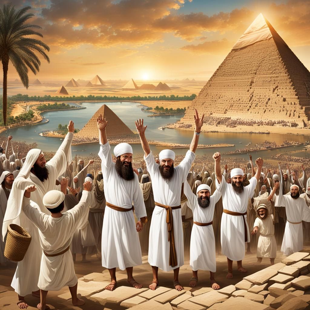 Jewish People Victorious in Ancient Egypt Battle