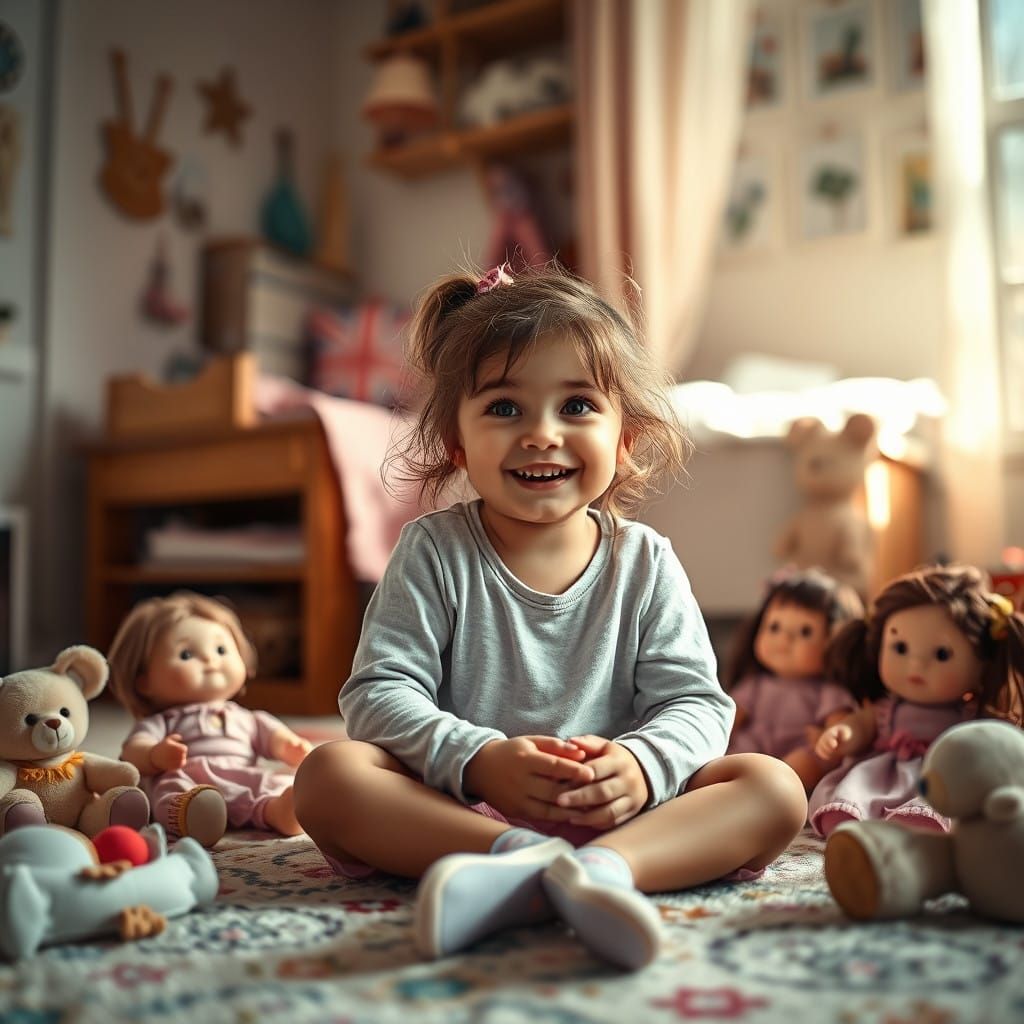 Cozy Moment of Two Young Friends Imagining Future Adventures