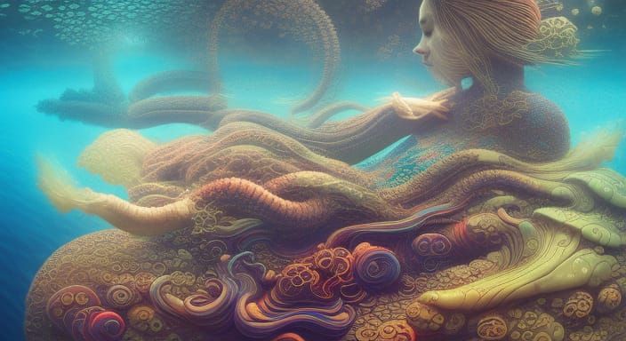 Turtle Submarine: Fairytale Magic Realism in Gouache