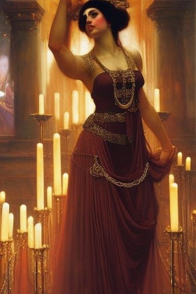 Princess Leia Dances, Moreau and Villeneuve Style