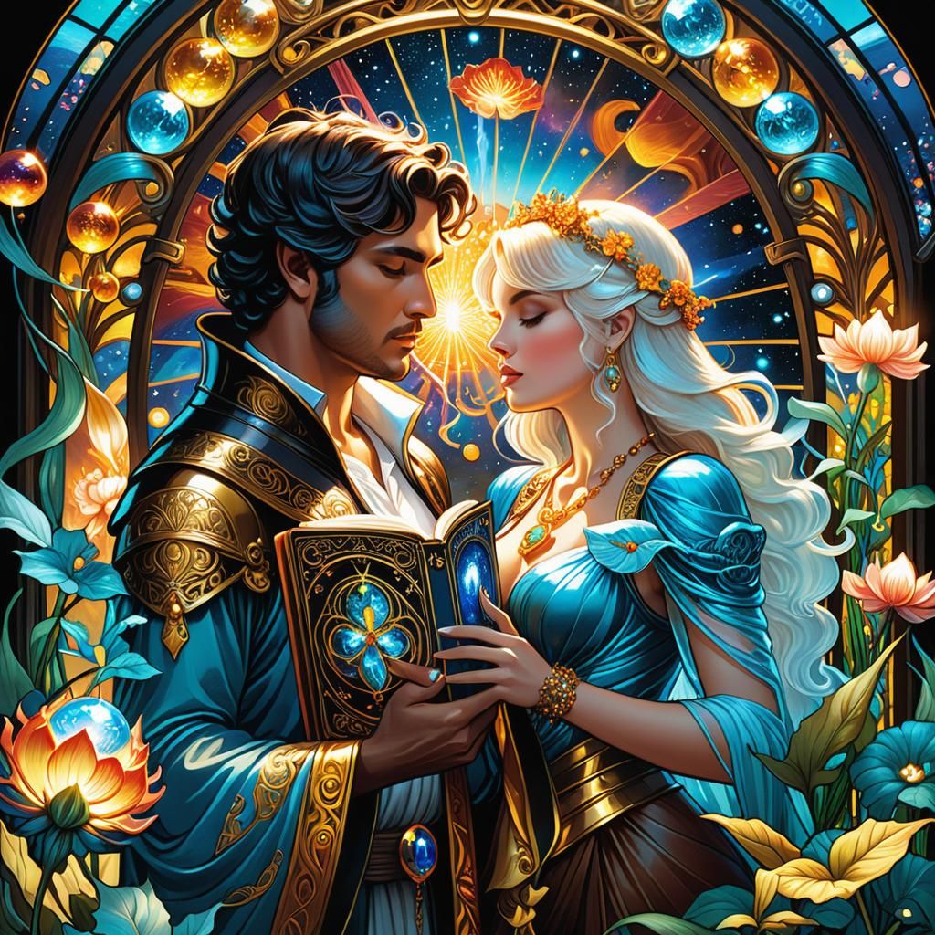 Smoking Tundra: Affection in Hyperdetailed Digital Art