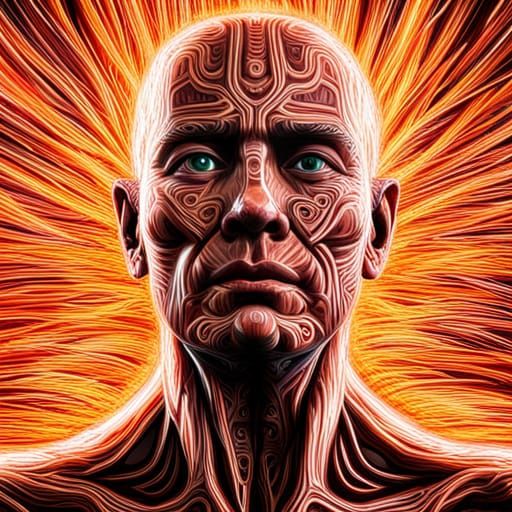 Human Body as Computer Code: Hyperrealistic Rendering