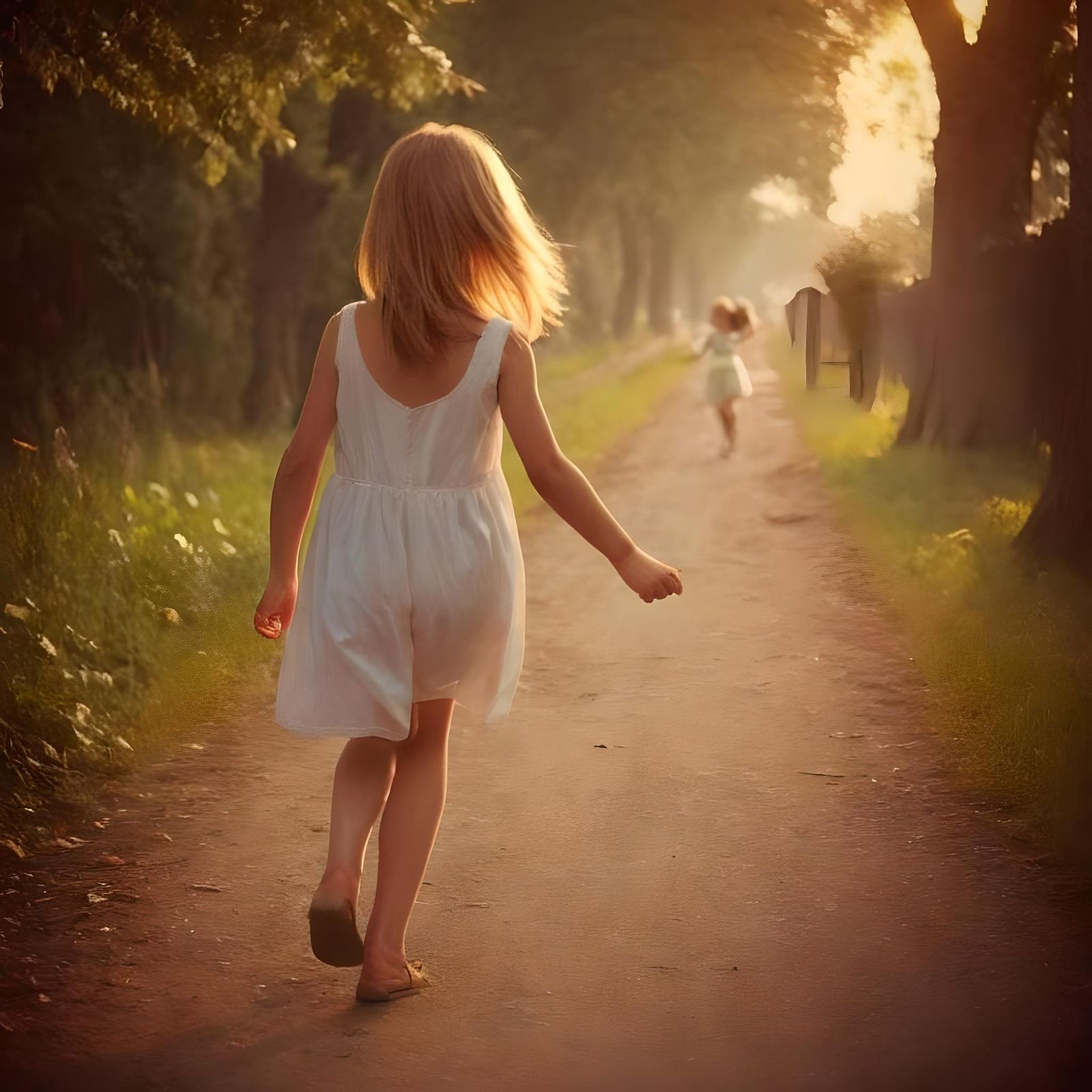 Nostalgic Memory of Youth in Whimsical Light