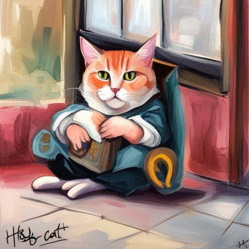 Whimsical Character Design in Vibrant Digital Art