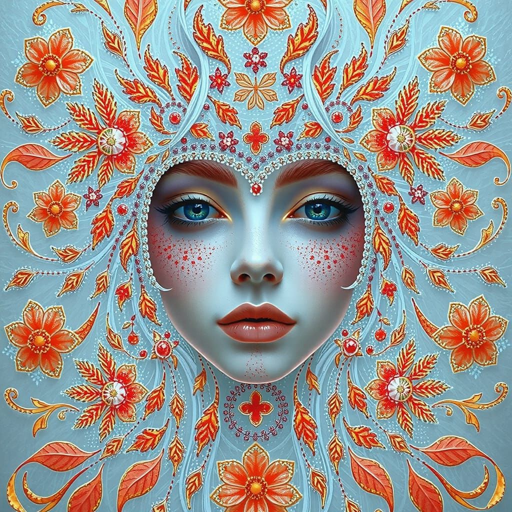 Ethereal Twilight Beauty in Soft Velvet