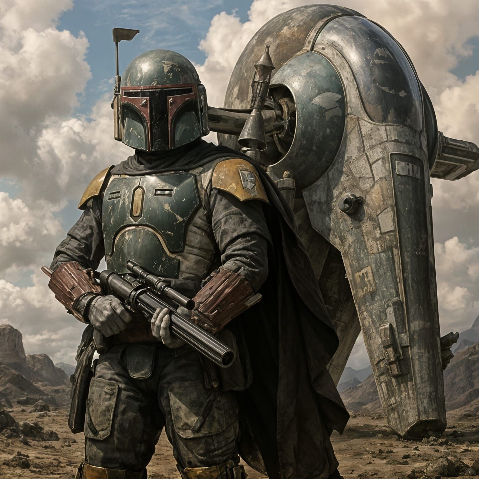 Boba Fett on Ord Mantell with Slade-1
