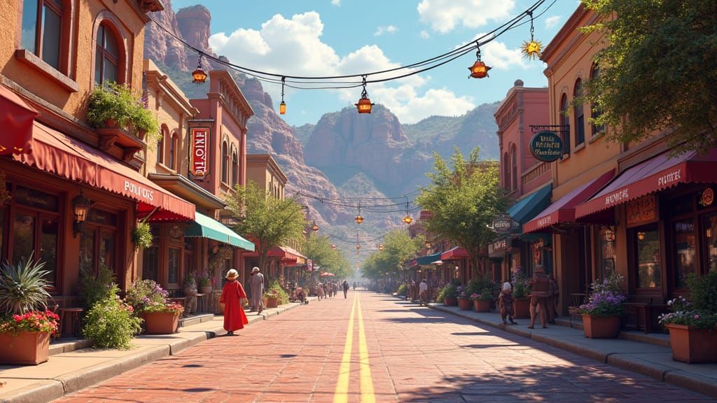 Sedona Uptown Fantasy Entrance