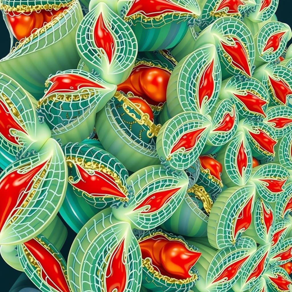 Reflected Glory: Expressive Sculpture in Red, Gold and Black