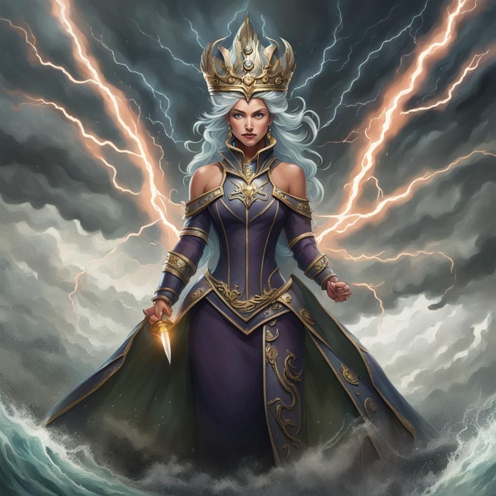 AI Image: Queen of Storms