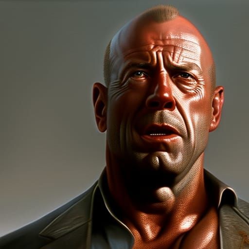 Die Hard Scene: John McClane in Air Vent