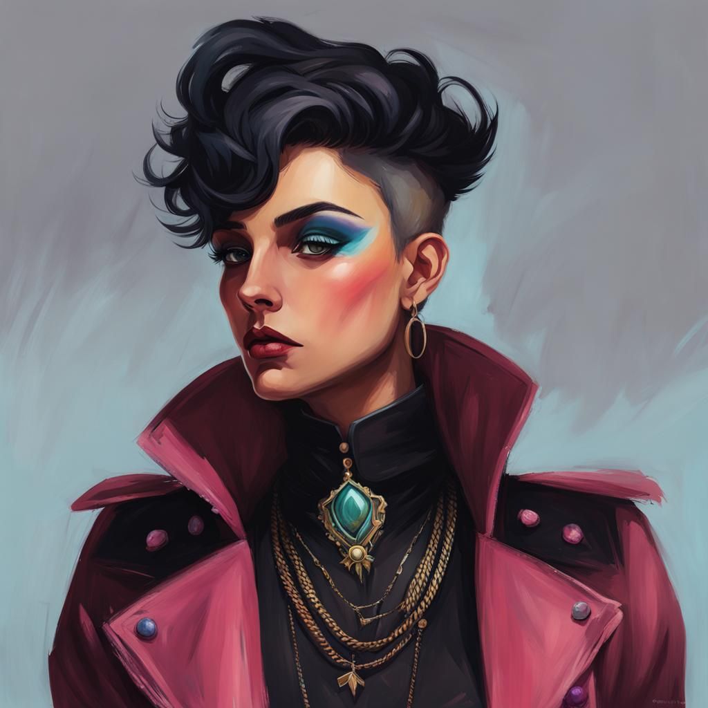 Evocative Concept Art Exploring Gender Dysphoria