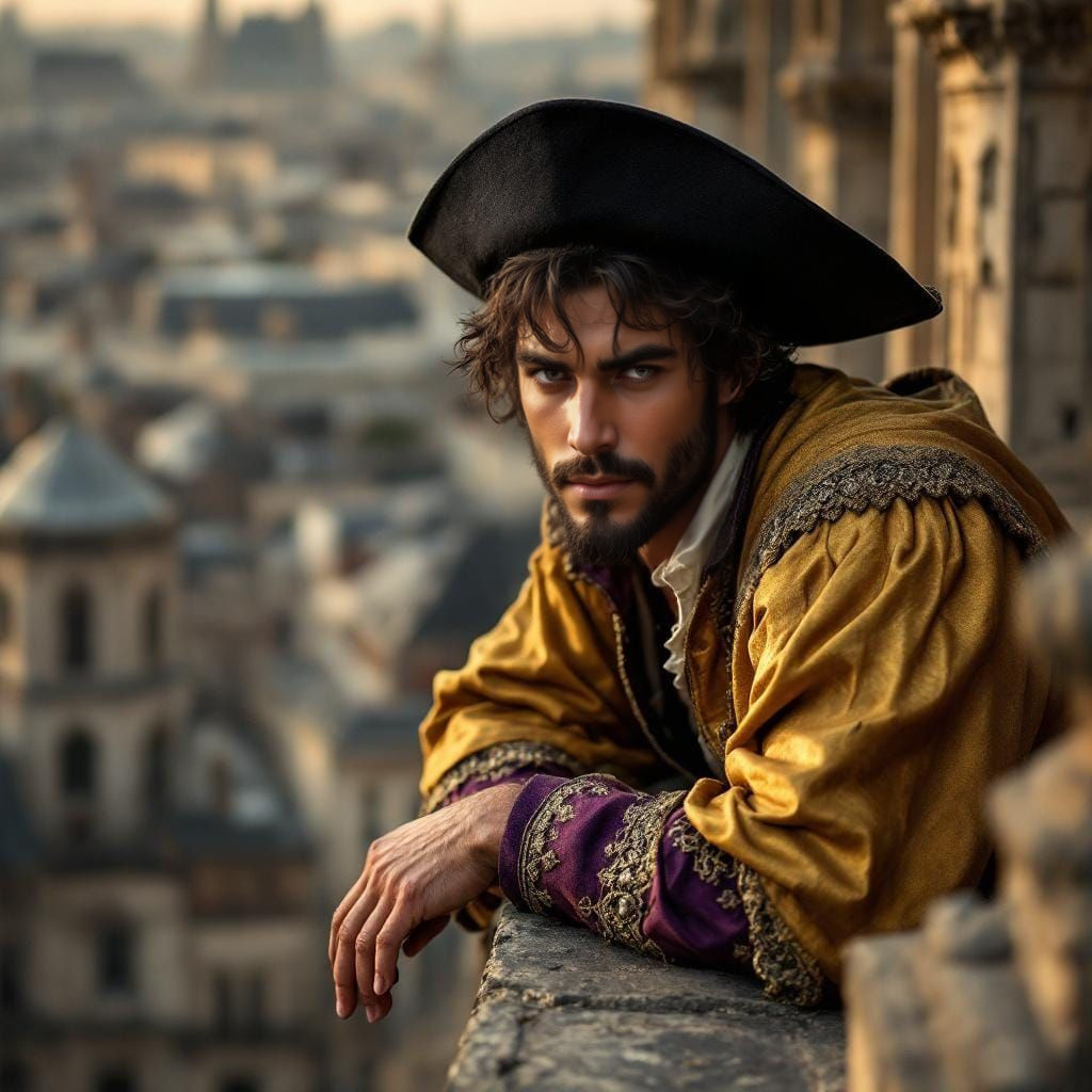 Renaissance Man on Notre Dame Belvedere