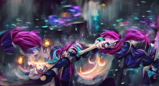 Jinx in Luminist Style