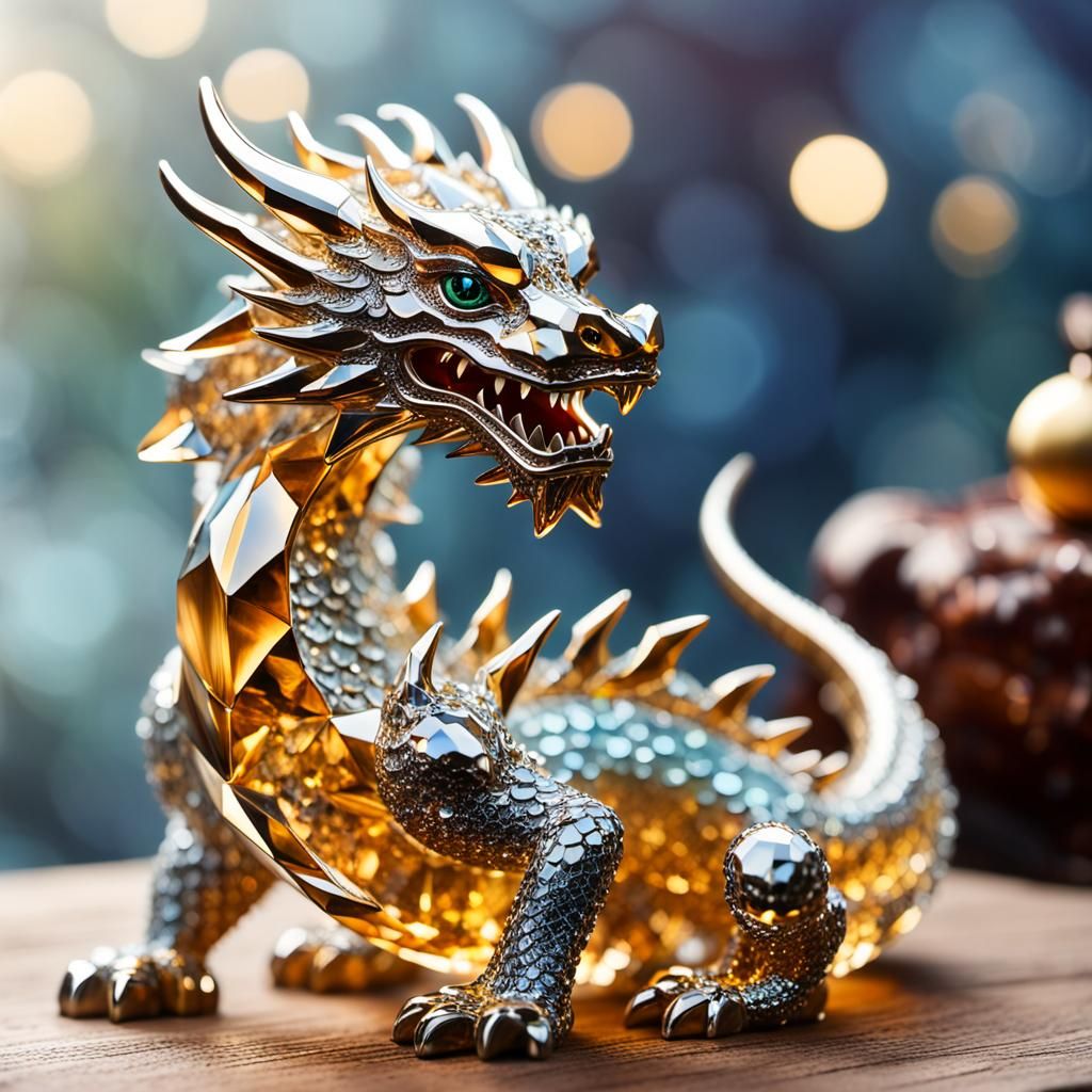 Crystal dragon