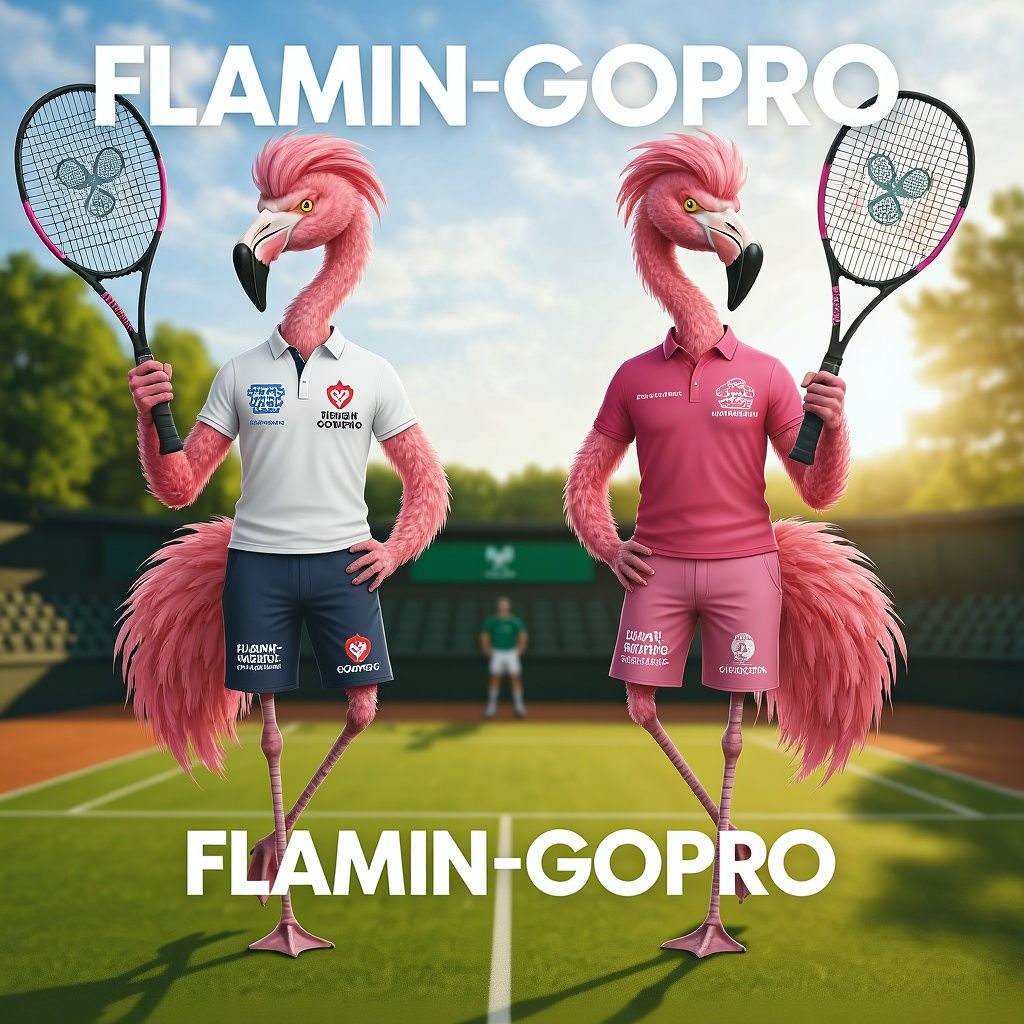 FLAMINGO-GOPRO in Imagen 4 fast and Kontext Prompt to Edit