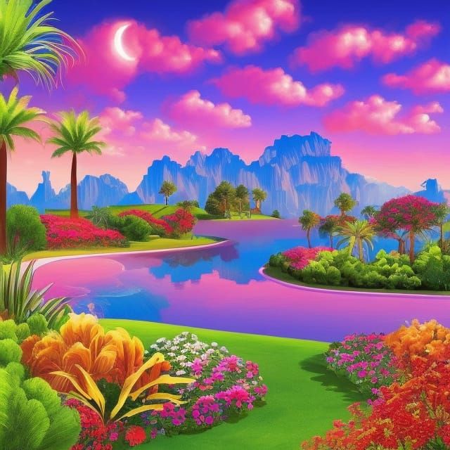 Vaporwave Las Vegas in Pop Art Style