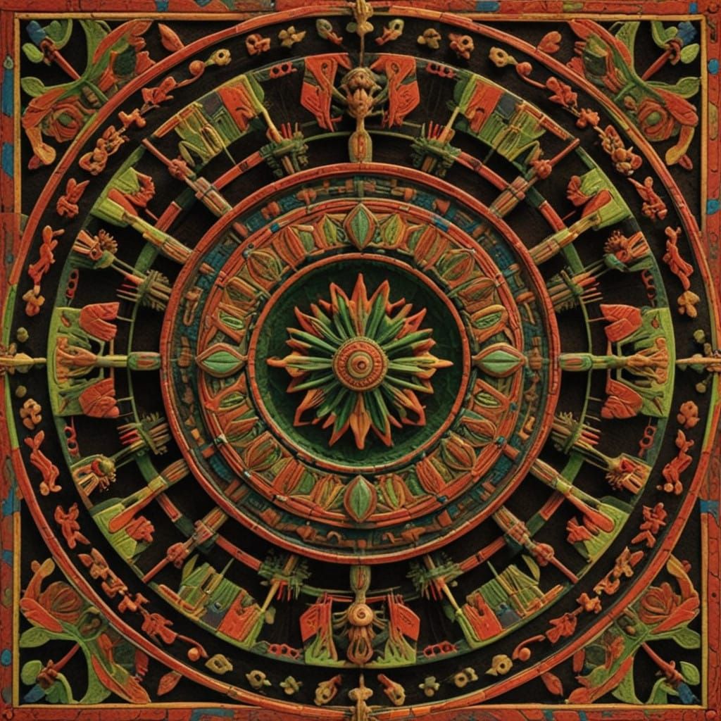 Cinematic Anthropology Study in Vibrant Technicolor