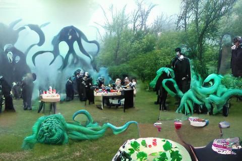 Lovecraftian Horror Birthday Party