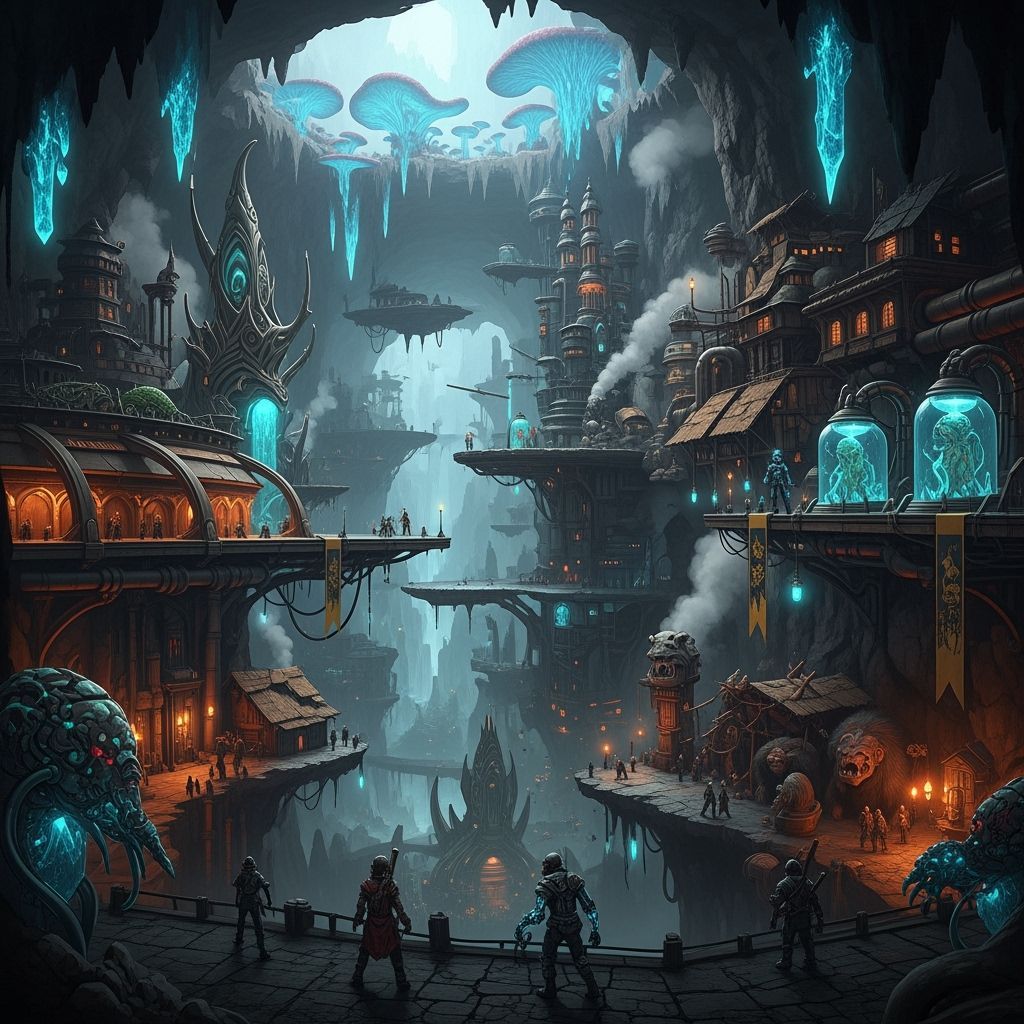 Majestic Underground Karianian Empire City