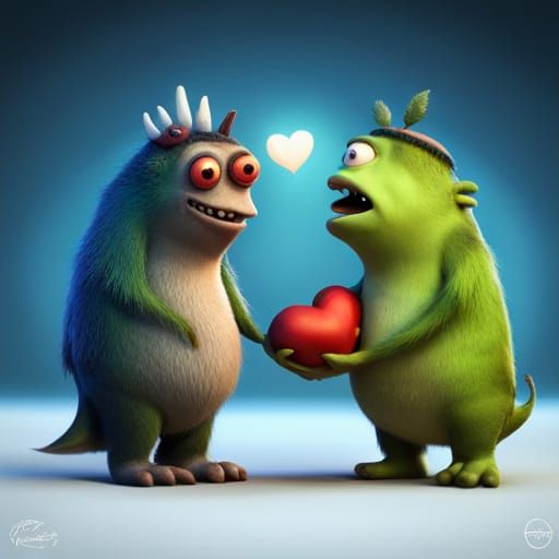 Mosters in Love