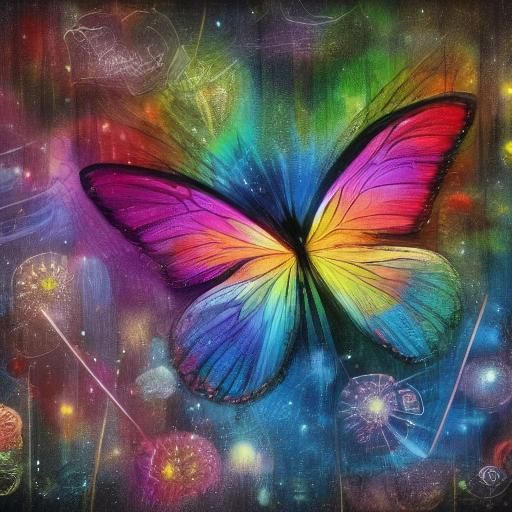 Wizard on Futuristic Motorcycle in Knotwork Style