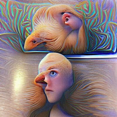 AI Generated Doppelganger Image