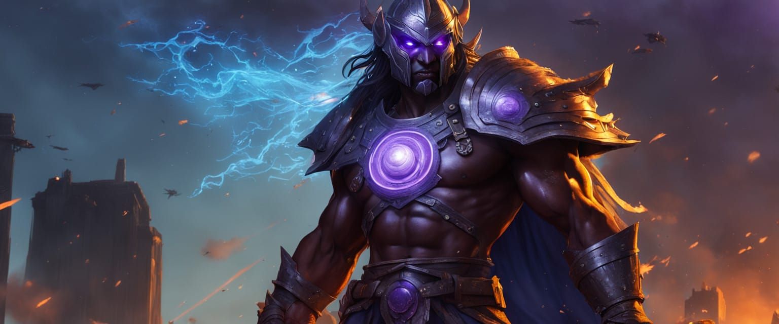 Thanatos-worshipping Cosmic Warlord