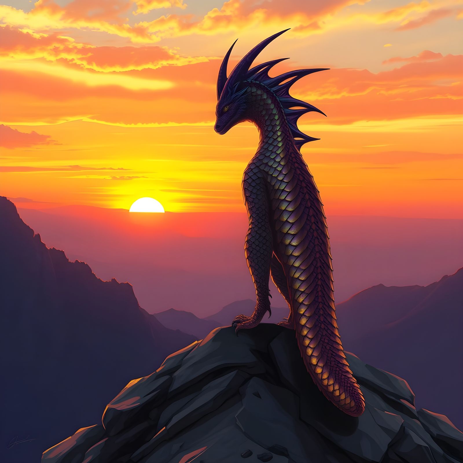 Szonx in Golden Sunset Light