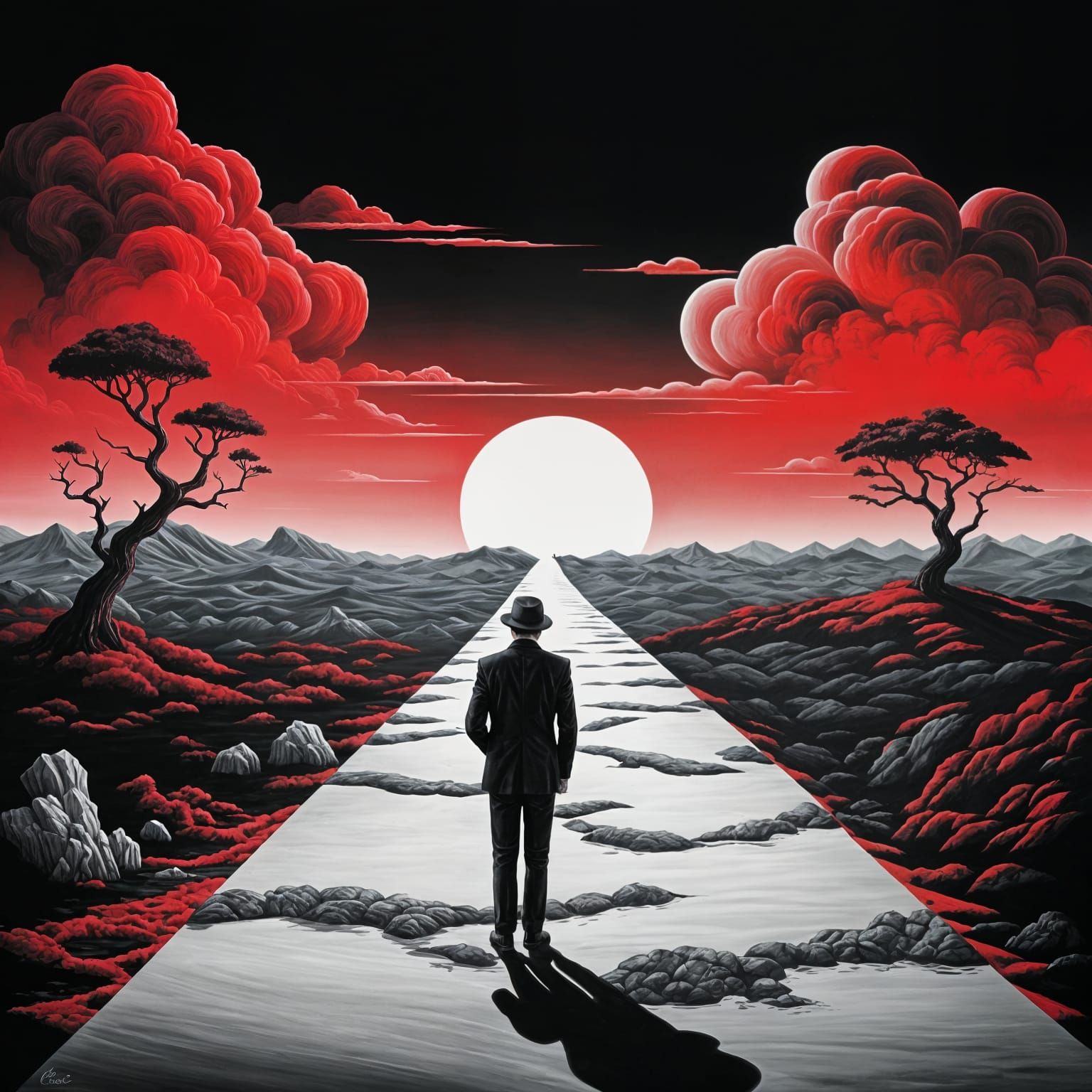 Bleeding Path: A Journey into Color