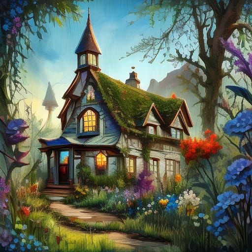 Creepy Garden Full of Secrets