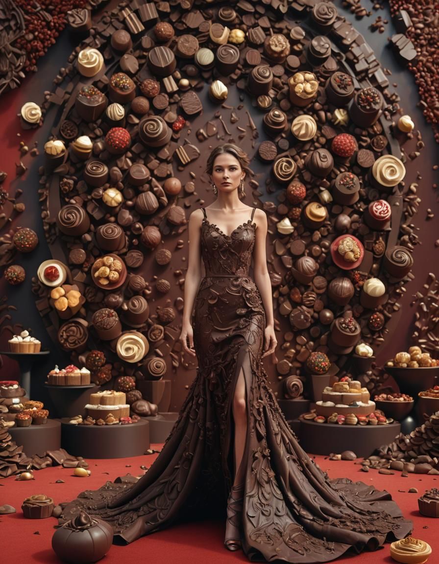 Vestido de Chocolate